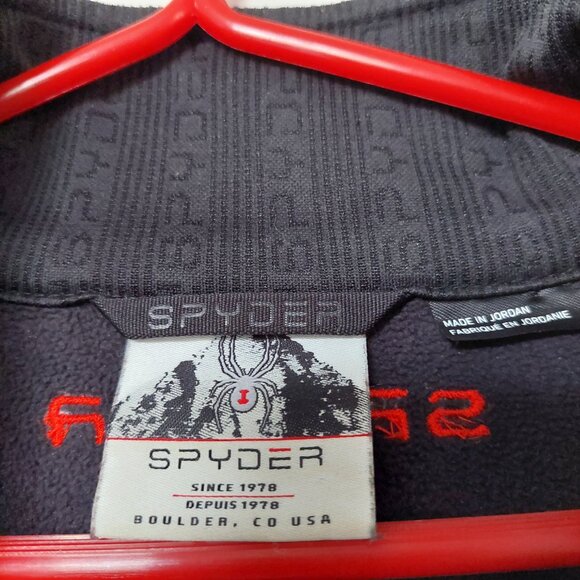 Spyder Men's Constant Full Zip Mid-Weight Mock Neck Sweater, Size XL - Picture 4 of 8